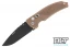 Hogue EX-A03 Drop Point - Brown Polymer - Black Blade