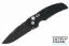 Hogue EX-A01 3.5" Drop Point - Black Aluminum - Black Blade