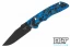 Hogue Deka Clip Point - G-Mascus Blue Lava G-10 - Black Blade