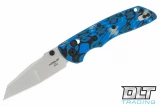 Hogue Deka Wharncliffe - G-Mascus Blue Lava G-10 - Tumbled Blade