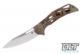 Olamic Cutlery Swish - Satin - Antique - Funky Holes - 172