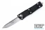 Microtech 140-10 Troodon T/E - Black Handle - Stonewashed Blade