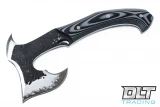 CAS Knives Axe - Black & Gray G-10 - #1204