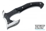 CAS Knives Axe - Black Canvas Micarta - #1201