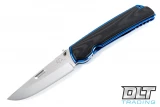 Rockstead Higo II - ZDP-189 Blade - Blue Anodized Handle - Carbon Fiber