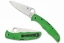 Spyderco Pacific Salt 2 - Green FRN - LC200N Blade