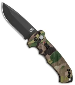 Microtech 148-1GTJGS UTX-70 S/E - Jade Green G-10 - Black Blade - Signature Series