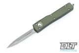 Microtech 147-10APOD UTX-70 D/E - OD Green Handle - Apocalyptic Blade