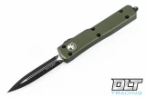 Microtech 147-1OD UTX-70 D/E - OD Green Handle - Black Blade