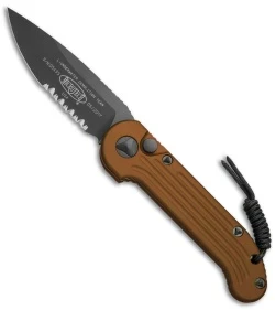 Microtech 157-10APRD Exocet - Red Handle - Apocalyptic Blade