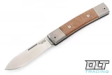 LionSteel bestMan - Natural Canvas - Drop Point