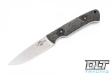 White River Hunter - Black Burlap Micarta