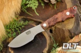 Bark River Knives Mini Canadian 3V Rust Maple Burl - #1