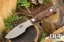 Bark River Knives Mini Canadian 3V Copper Elder Burl
