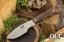 Bark River Knives Mini Canadian 3V Brown Elder Burl - Mosaic Pins - #2