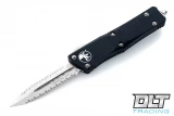 Microtech 138-D6 Troodon D/E - Black Handle - Satin Blade