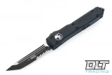 Microtech 123-2T Ultratech T/E - Black Handle - Black Blade