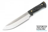 LT Wright Ranch Hand - Black Micarta - Saber - Matte Finish