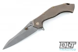 Olamic Cutlery Soloist Agent - Kinetic Earth Handle - Bronze Accents - #1523A