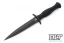 Spartan Blades Harsey Dagger - Black Finish - Black Micarta - Black Kydex