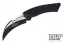Microtech 166-1T Hawk - Black Handle - Black Blade