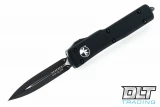 Microtech 147-1T UTX-70 D/E - Black Handle - Black Blade