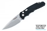 Pro-Tech TR-5 Tactical Response - Black Handle - Stonewashed Blade