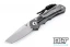 Chris Reeve Small Inkosi - Tanto - Black Canvas Micarta Inlay - Left-Handed