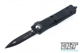 Microtech 138-1T Troodon D/E - Black Handle  - Black Blade