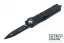 Microtech 138-1T Troodon D/E - Black Handle  - Black Blade