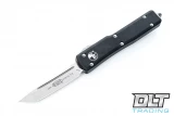 Microtech 149-4 UTX-70 T/E - Black Handle  - Satin Blade