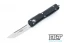 Microtech 149-4 UTX-70 T/E - Black Handle  - Satin Blade