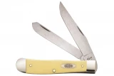 Case Trapper Yellow CV with Pocket Clip