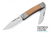 LionSteel bestMan Slipjoint - Two Blade - Natural Micarta