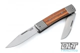 LionSteel bestMan Slipjoint - Two Blade - Santos Wood