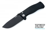 LionSteel SR-1A - Black Aluminum - Black Blade