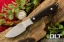 Bark River Knives Mini Canadian Elmax Black Canvas Micarta
