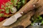 Bark River Knives Mini Canadian Elmax Bastone Walnut Burl - Natural Liner