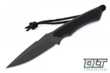 Spartan Blades Phrike - Black Blade - Black G-10