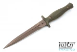 Spartan Blades George V-14 - FDE Blade - Green G-10 - Tan Kydex
