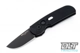 Pro-Tech Calmigo - Black Handle - Tron Pattern - Black Blade