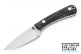 LT Wright Small Workhorse - Saber - Black Micarta - Matte Finish