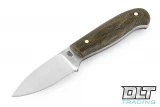 LT Wright Hevi Patriot A2 - Flat Ground - Green Micarta - Matte Finish