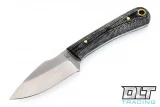 LT Wright Great Plainsman D2 - Saber - Black Micarta - Matte Finish