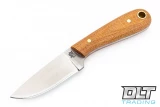 LT Wright Frontier First A2 - Flat Ground - Natural Micarta - Matte Finish