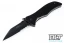 Emerson Seax - Black Blade - Partially Serrated - Wave Feature