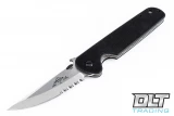 Emerson Tactical Kwaiken - Stonewashed Blade - Partially Serrated