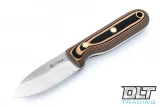 LT Wright Bushbaby 3V - Saber - Coyote & Black G-10 - Matte Finish