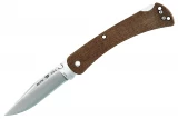 Buck 110 Slim Pro - Brown Micarta