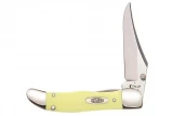 Case Assisted Opening Mid Folding Hunter Yellow Synthetic